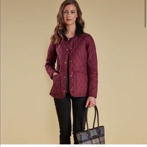 Barbour Annandale jacket maroon